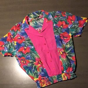 Vintage Linen Blouse